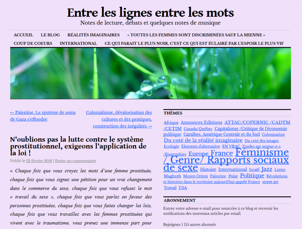 forum notation prostituée