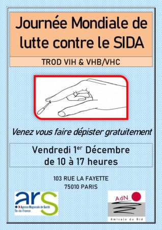 1er décembre journée mondiale de lutte contre le sida • Amicale du Nid